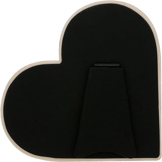 Bestie 5" Ceramic Heart Plaque