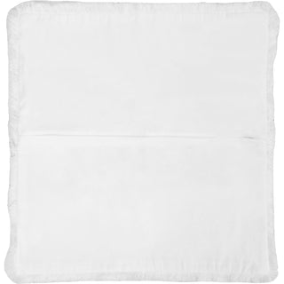 Dog Sits Here 18" Throw Pillow Cover