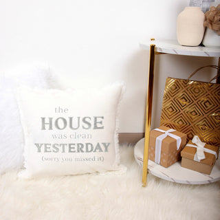 Yesterday 18" Throw Pillow Cover