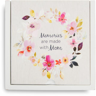 Mom 4" x 4" Sliding Keepsake Box