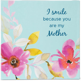 Mother Canvas Plaque with Easel Back