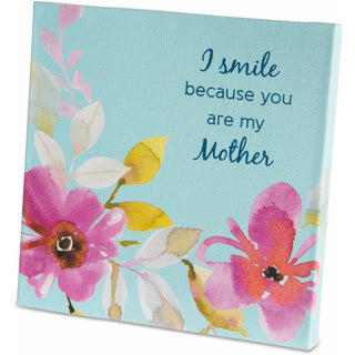 Mother Canvas Plaque with Easel Back