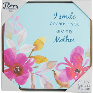 Mother Canvas Plaque with Easel Back