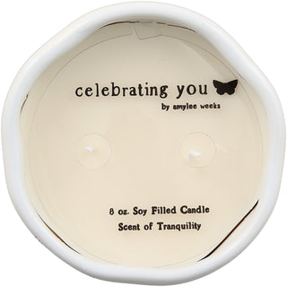 Mom 8 oz - 100% Soy Wax Candle Scent: Tranquility