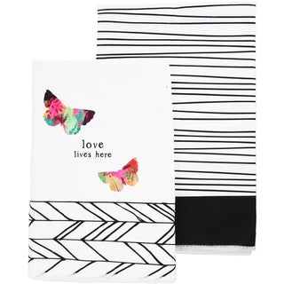 Love Tea Towel Gift Set
(2 - 19.75" x 27.5")