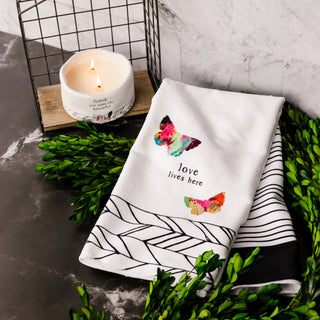 Love Tea Towel Gift Set (2 - 19.75" x 27.5")