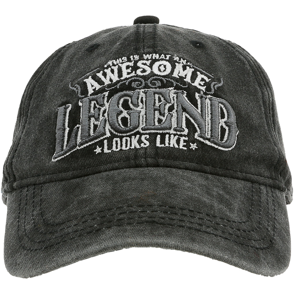 Legend Black Washed Cotton Twill Hat – Pavilion - Wholesale