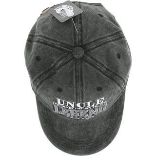 Uncle Black Washed Cotton Twill Hat