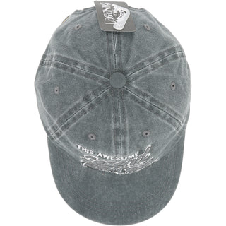 Retired Dark Gray Washed Cotton Twill Hat