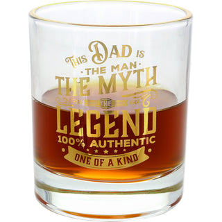 Dad 8 oz Rocks Glass