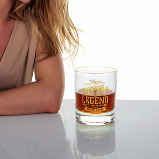 Mom 8 oz Rocks Glass