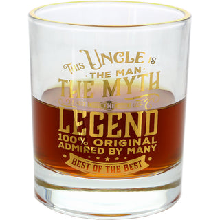 Uncle 8 oz Rocks Glass