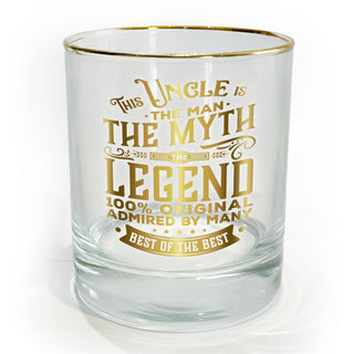 Uncle 8 oz Rocks Glass