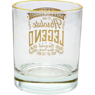 Birthday 8 oz Rocks Glass