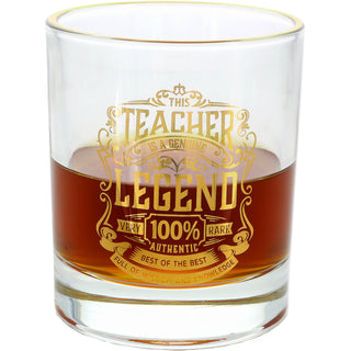 Teacher 8 oz Rocks Glass