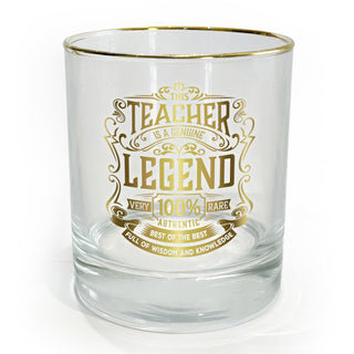 Teacher 8 oz Rocks Glass