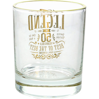 50 Years 8 oz Rocks Glass