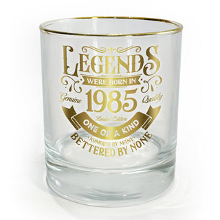 1985 8 oz Rocks Glass