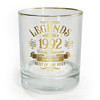 1992 8 oz Rocks Glass