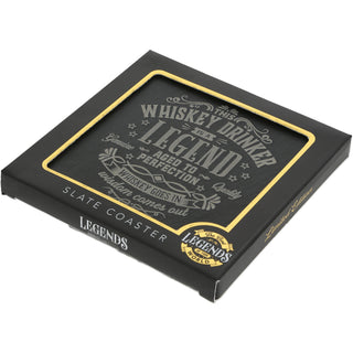 Drinker 4" Slate Coaster