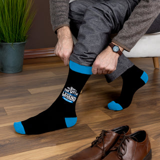 Dad Bamboo Crew Socks