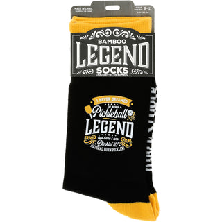 Pickleball Bamboo Crew Socks