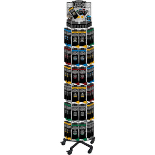 Legends Sock Displayer 6-Sided Rotating Displayer