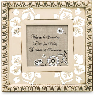 Cherish, Dream, Live 6.5" x 6.5" Plaque/Frame