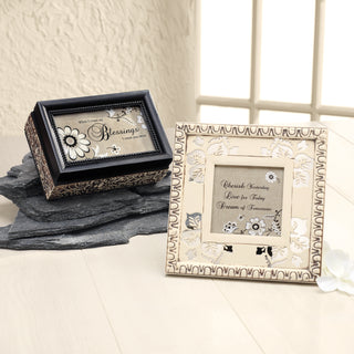Cherish, Dream, Live 6.5" x 6.5" Plaque/Frame