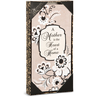 Mother 7" x 3.5" Canvas Plaque