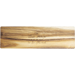 Best Things  21" Acacia Cheese/Bread Board Set