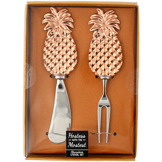 Pineapples Charcuterie 2 Piece Utensil Set