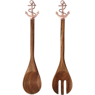 Anchor 13" Acacia 2 Piece Utensil Set