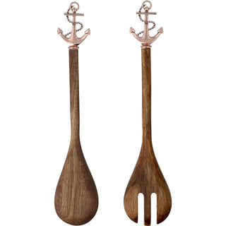 Anchor 13" Acacia 2 Piece Utensil Set