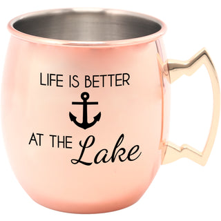 At the Lake 20 oz Stainless Steel Moscow Mule