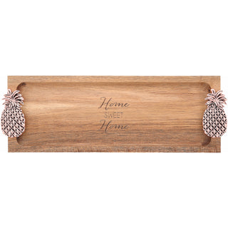 Home Sweet Home 14.25" Acacia Serving Board