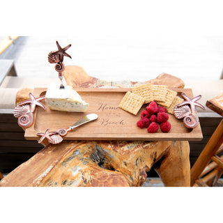 At the Beach 14.25" Acacia Serving Board