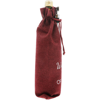Wonderful Wine 13" Wine Gift Bag Set