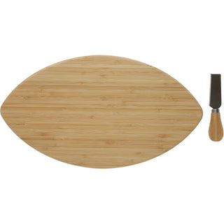 Family Friends Football Bamboo Serving Board Set