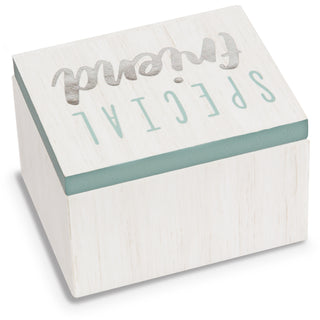 Special Friend 2.25" x 1.2" x 1.5" MDF Trinket Box