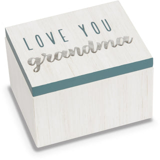 Grandma 2.25" x 1.2" x 1.5" MDF Trinket Box