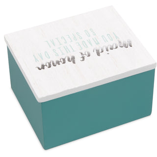 Maid of Honor 2.25" x 2" x 1.5" MDF Trinket Box