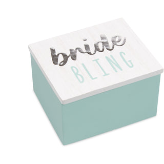 Bride 2.25" x 2" x 1.5" MDF Trinket Box