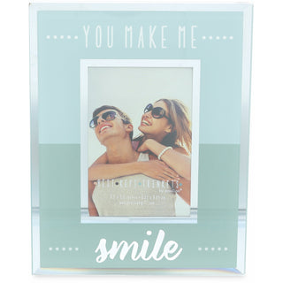 Smile 4.75" X 6" Frame (Holds 2.5" X 3.5" Photo)