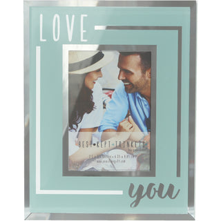 Love You 4.75" X 6" Frame (Holds 2.5" X 3.5" Photo)