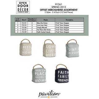 Open Door Decor Offset Merchandise CANADA ONLY