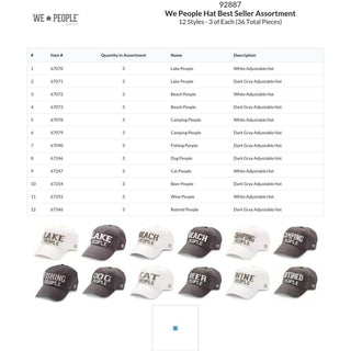 We People Hat Best Seller Assortment