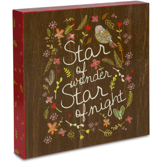 Star of Wonder 10" x 10" Plaque