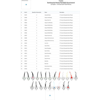 Sentimental Home Fall 2022 Assortment Plaque Assortment