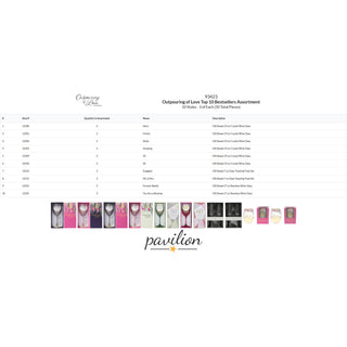 Outpouring of Love Top 10 Bestsellers Assortment Top Ten Assortment